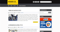 Desktop Screenshot of intruder125.com.br